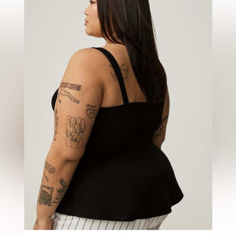 NWT Torrid sleeveless peplum bustier top size 2 2x 18 20 - Picture 5 of 8